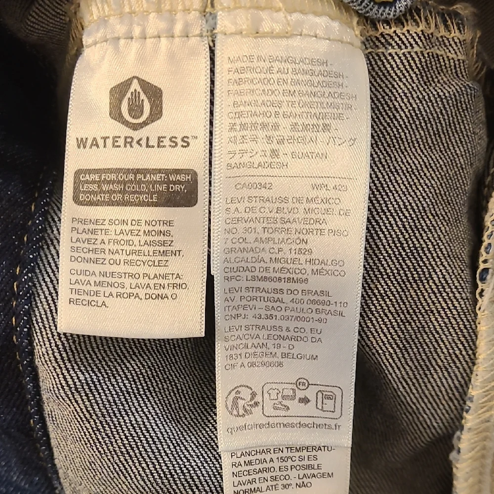 Levi's Men's Dark Blue Denim Jean Jacket - Picture 10 of 13